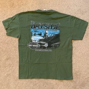 Harley-Davidson men’s L t-shirt - Bayside dealership, Portsmouth VA